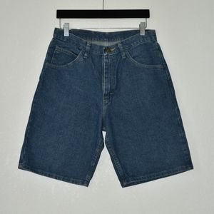 Wrangler Bermuda High Waisted Denim Shorts Jorts